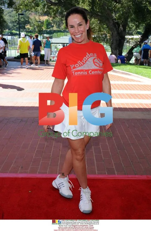 Melissa Rivers at Tennis Smash Event