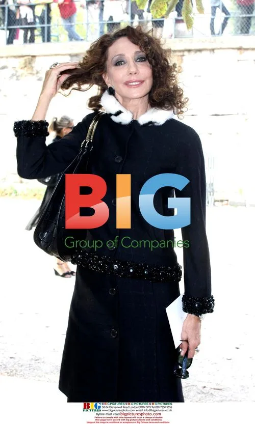Marisa Berenson at Dior Fashion Show