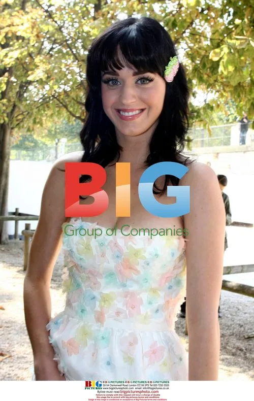 Katy Perry at Dior Show, Paris Fashion Week 2008