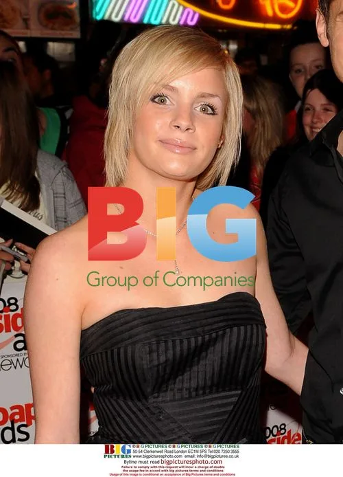 EastEnders actress Lauren Crace at Inside Soap Awards 2008