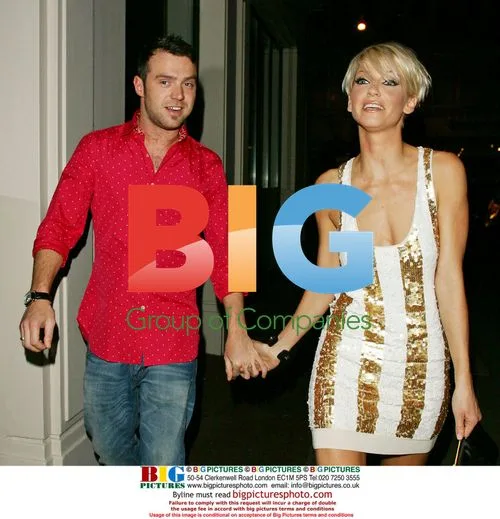 Sarah Harding and Tom Crane celebrate his birthday