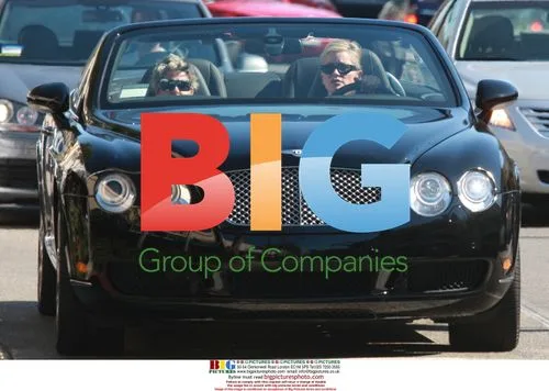 Sharon Stone drives Bentley in Beverly Hills