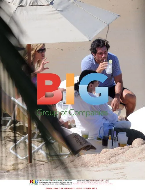 Jennifer Aniston on Beach in Mexico