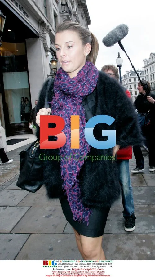 Coleen Rooney goes on shopping trip