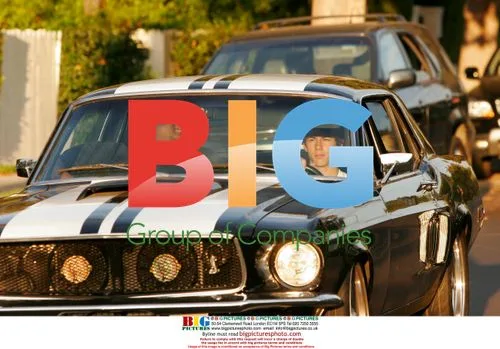Nick Jonas Spotted Driving Mustang Cobra