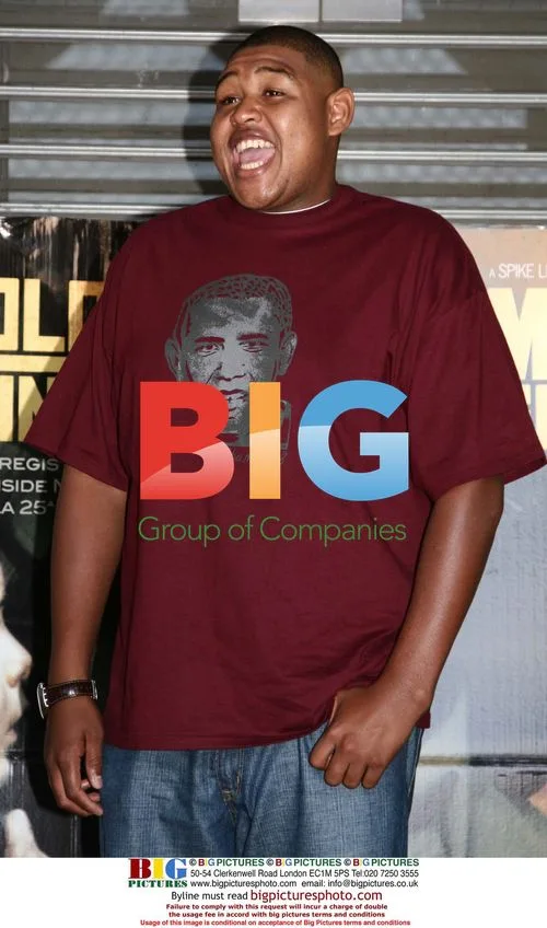 Omar Benson Miller at photocall for "Miracolo a Sant'Anna"