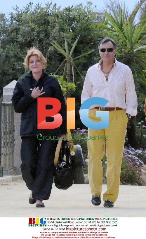 Baroness Thyssen with Maolo Segura in Malaga