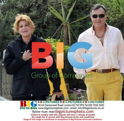 Baroness Thyssen and Maolo Segura in Malaga