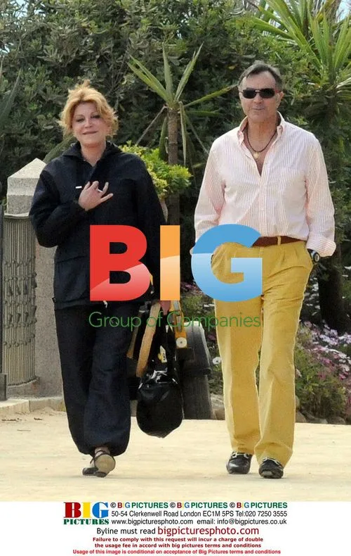 Baroness Thyssen with Maolo Segura in Malaga