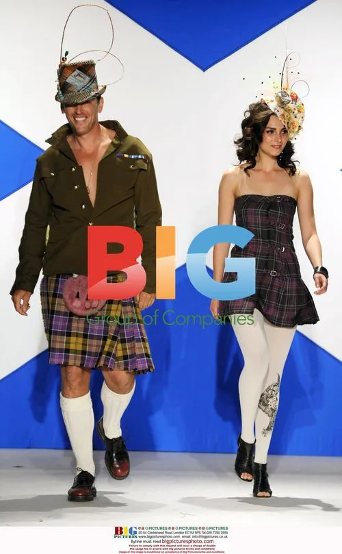 Steve Valentine and Inna Korobkina at 'Dressed To Kilt'