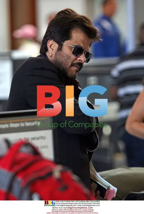 Anil Kapoor Checks into LAX Airport