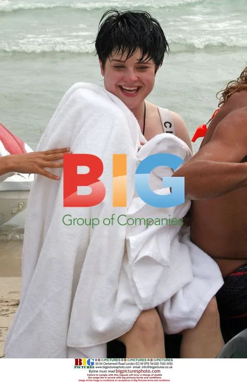 Kelly Osbourne and fiance on jet skis in Miami