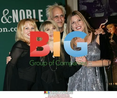 Stevie Nicks poses with fans at NYC event