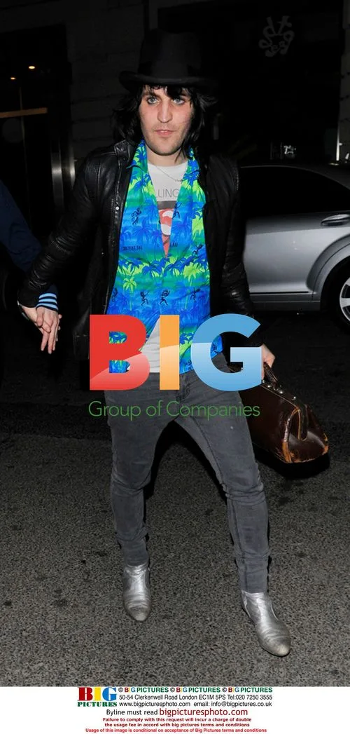 Noel Fielding and Ralph Little arrive at Jalouse