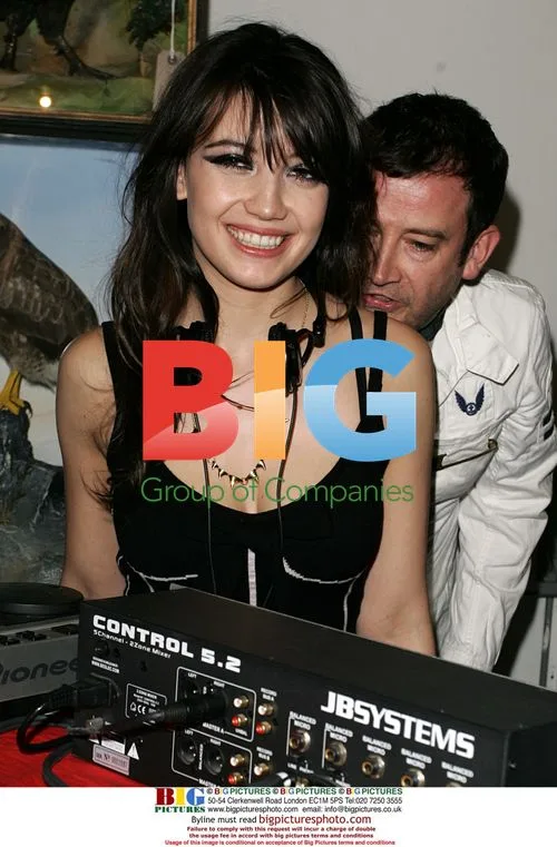 Daisy Lowe DJs at Bolongaro Trevor launch