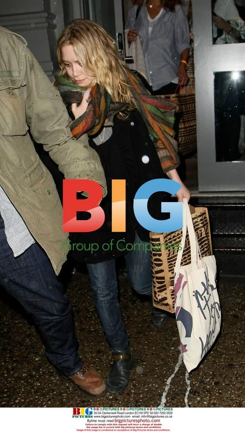 Mary-Kate Olsen shops at Topshop event