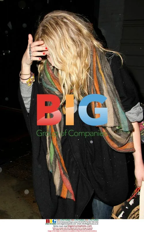 Mary-Kate Olsen shops at Topshop event