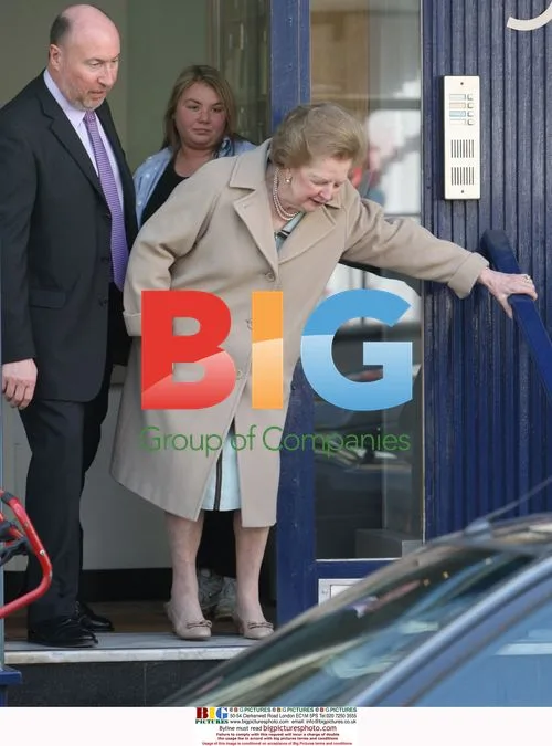 Former UK PM Margaret Thatcher Visits Salon