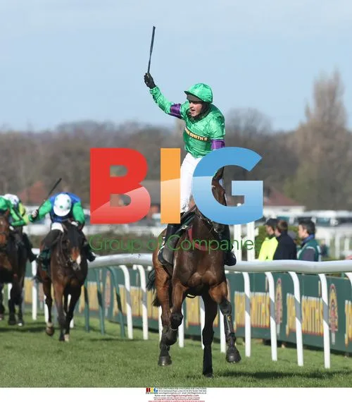 Jockey Liam Treadwell wins the Grand National