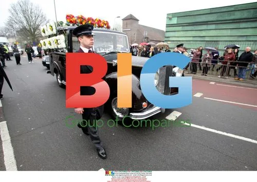 Jade Goody's coffin procession