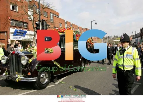 Jade Goody's Funeral Procession