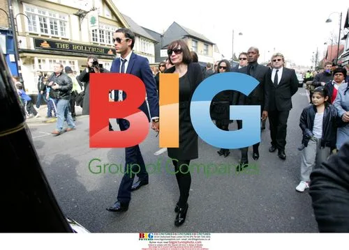 Jade Goody's Funeral Procession