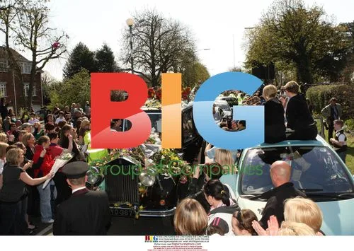 Jade Goody's Funeral Procession