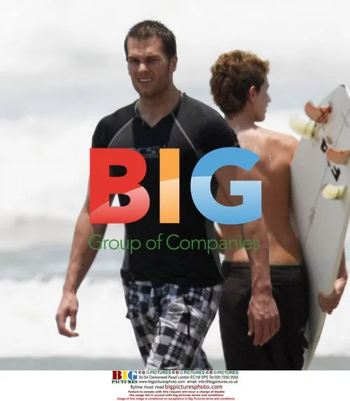 Tom Brady and Gisele Bundchen on Costa Rica Vacation