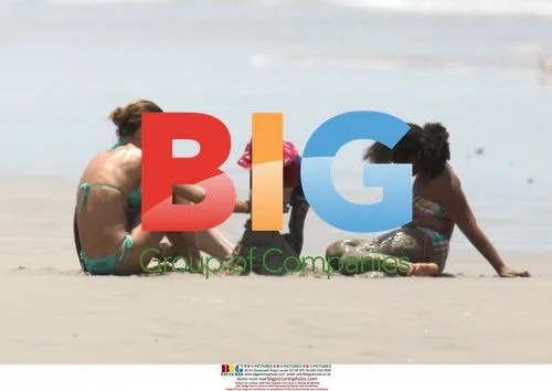 Tom Brady and Gisele Bundchen on Beach Vacation