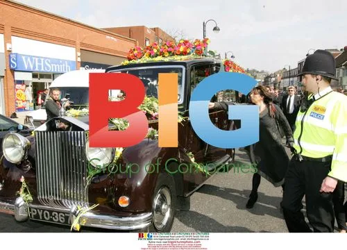 Jade Goody's Funeral Procession