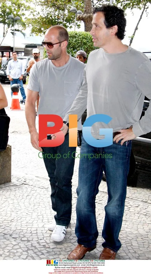 Erik Roberts and Jason Statham in Rio