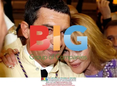 Antonio Banderas and Melanie Griffiths in Malaga