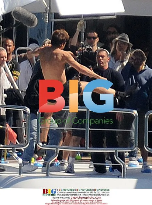 Ashton Kutcher Filming "Five Killers" in France
