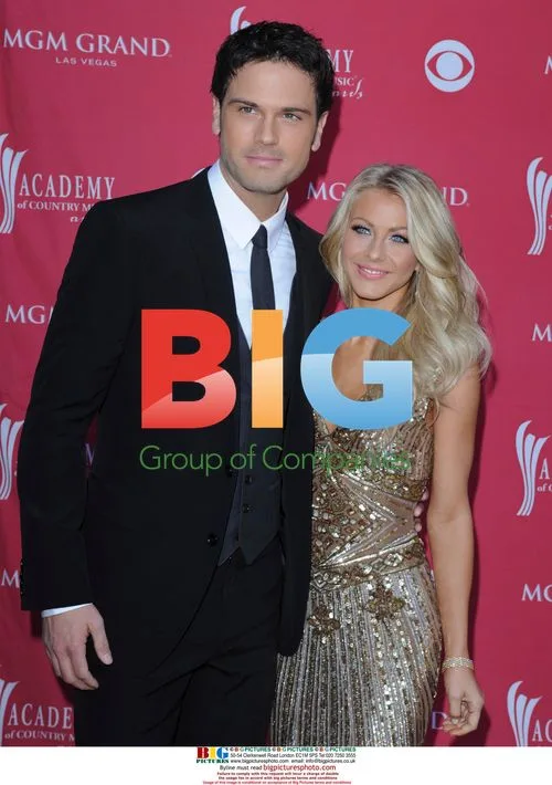 Julianne Hough and Chuck Wicks at ACM Awards