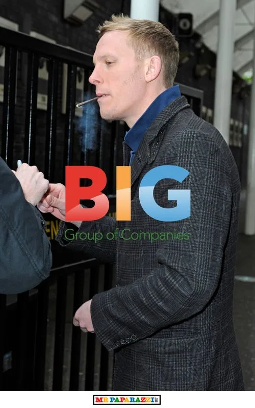 Lawrence Fox outside GMTV studios, London