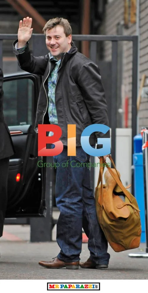 Graham Hawley spotted outside GMTV studios