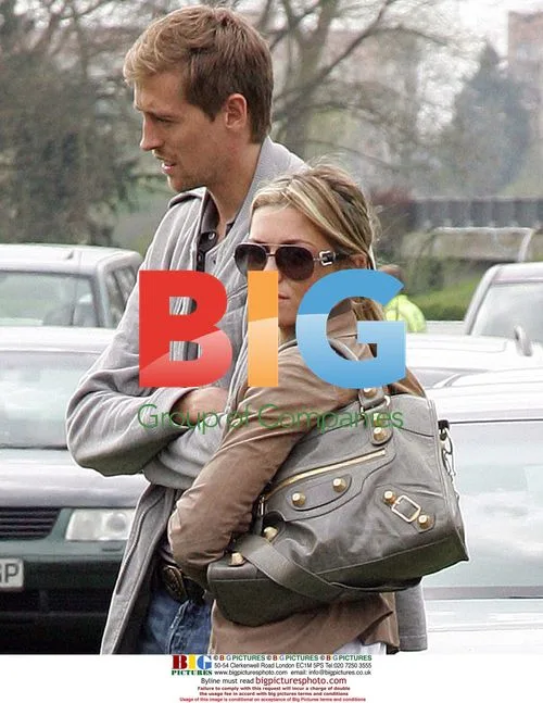 Peter Crouch and Abby Clancy at Royal Windsor Racecourse