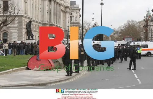 Tamil Tiger protesters on Westminster Bridge