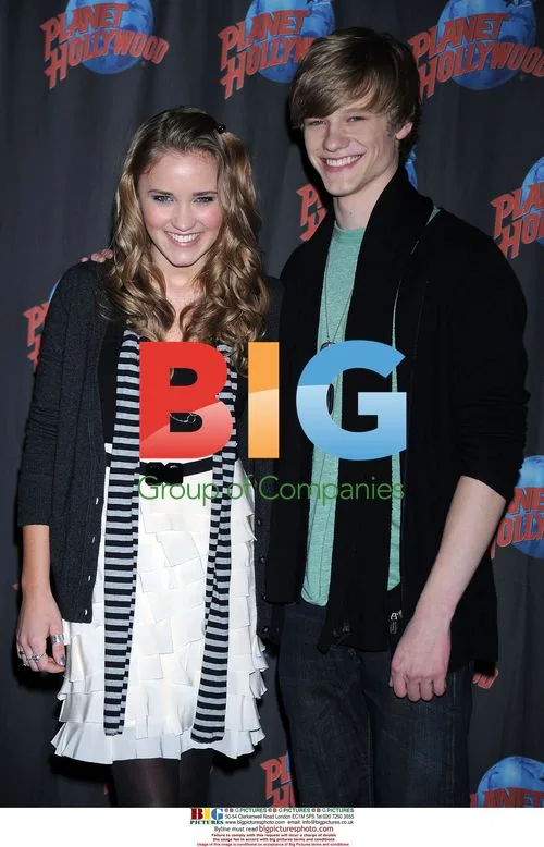 Emily Osment and Lucas Till Promote 'Hannah Montana The Movie'