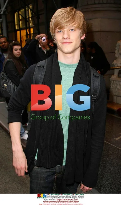 Lucas Till greeted by fans in NYC