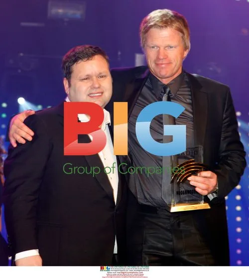 Paul Potts and Oliver Kahn at Radio Regenbogen Music Awards