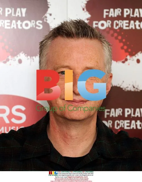Billy Bragg attends Fair Play for Creators meeting