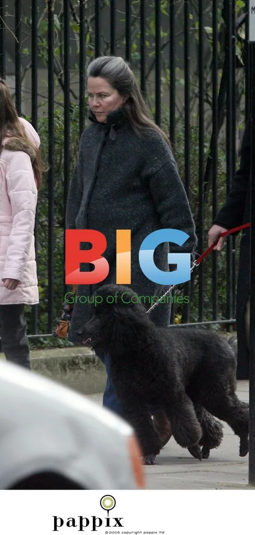 Koo Stark and Daughter Out in London