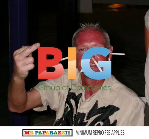 Paul Gascoigne Relaxes in Portugal