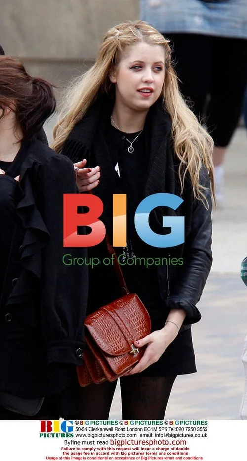 Peaches Geldof at Thorpe Park