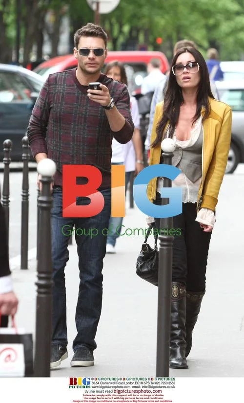 Ryan Seacrest Spotted in Paris