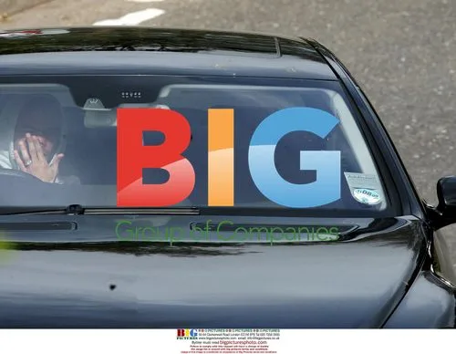 Ashley Cole arrives at Chelsea training ground