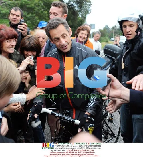 Sarkozy Bikes in Cap Nègre