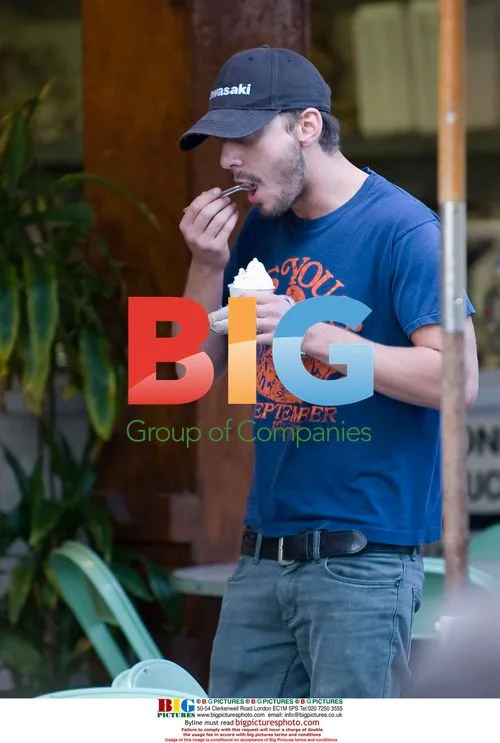 Shia LaBeouf gets ice cream at The Grove