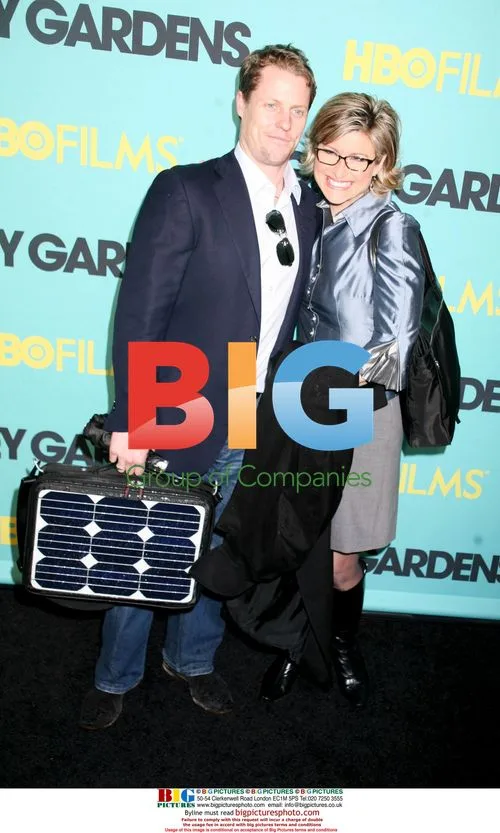 Ashleigh Banfield and husband at 'Grey Gardens' premiere